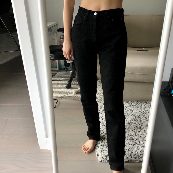 Reformation Black Stevie Ultra High Rise Jean - Picture 2 of 5
